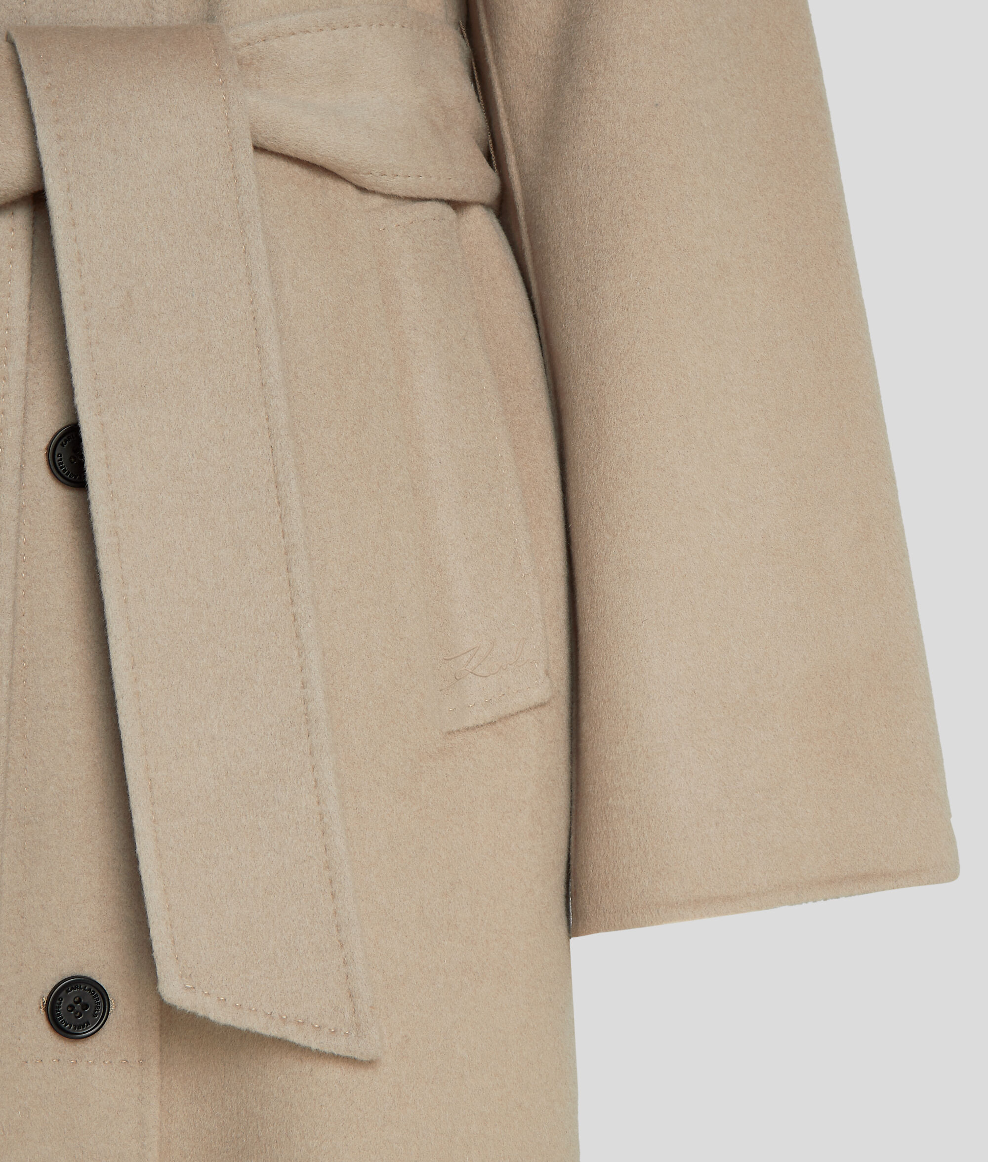 (image for) Customizable Soft double-face wool coat